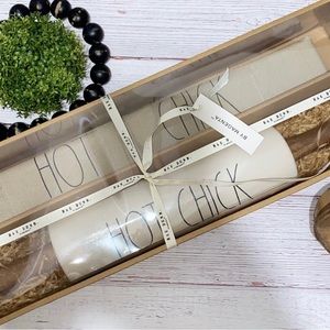 Rae Dunn ‘Hot Chick’ Rolling Pin and Half Apron